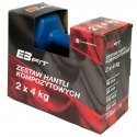 Terg Hantelių rinkinys EB Fit, 2x4kg, mėlynas Terg Hantelių rinkinys EB Fit, 2x4kg, mėlynas