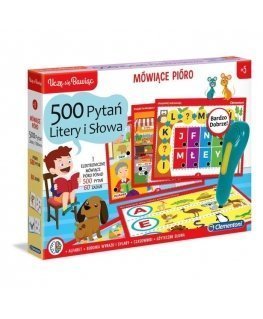 Clementoni Talking Pen Game 500 letter and word questions