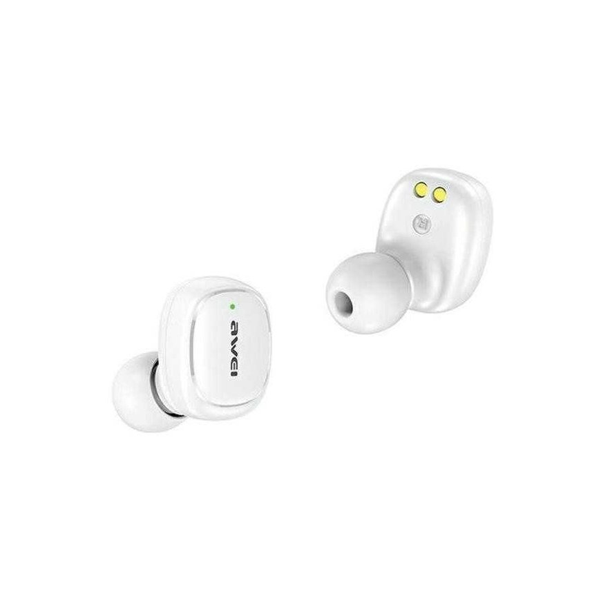 Awei Headphones bluetooth 5.1 t13 pro tws white – 2