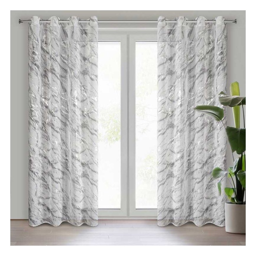 Eurofirany Euro curtains ZAS/ALIVIA/B+SRE 140X270 TRANSPARENT