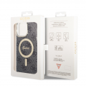 Guess 4G IML MagSafe suderinamas dėklas, skirtas iPhone 14 Pro Max Juodas Guess 4G IML MagSafe suderinamas dėklas, skirtas iPhone 14 Pro Max Juodas