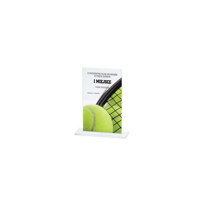 Tryumf LuxorJet colored glass trophy – 2