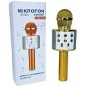 Wk Zabawki Mikrofonas W&K Toy mikrofonas JYWK369-1 auksinis