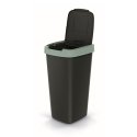 Prosperplast Trash can COMPACTA Q - light green 25l Prosperplast Trash can COMPACTA Q - light green 25l