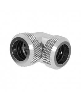Barrow Multi-Link Adapter 90 Degree 12mm OD to 12mm OD Hardtube - Silver