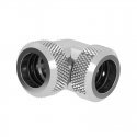 Barrow Multi-Link Adapter 90 Degree 12mm OD to 12mm OD Hardtube - Silver Barrow Multi-Link Adapter 90 Degree 12mm OD to 12mm OD Hardtube - Silver