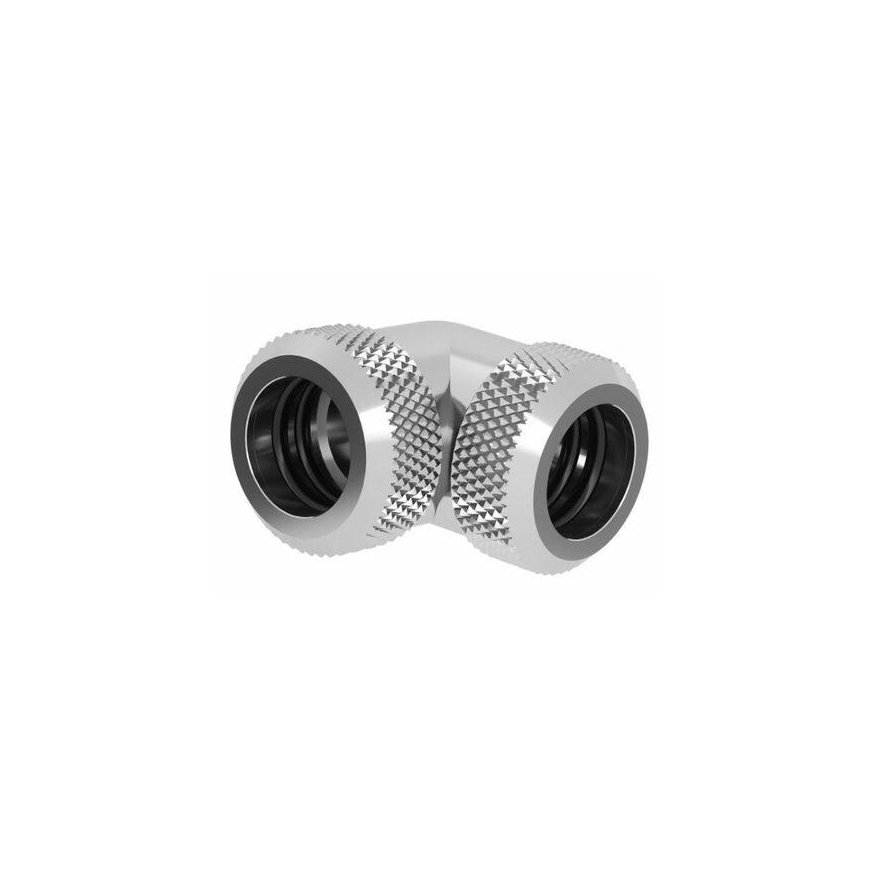 Barrow Multi-Link Adapteris 90 laipsnių 12mm OD iki 12mm OD Hardtube - sidabrinis – 2