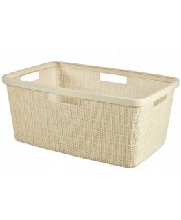Curver / Keter CURVER BINNER BASKET 46L /POWDER PINK
