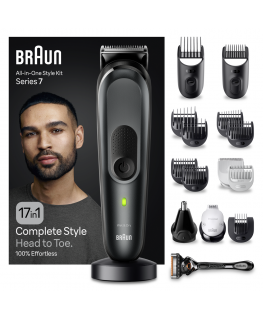 MGK7491 Braun Kirpimo Rinkinys Viskas Viename 17in1