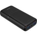 External battery DELTACO 20,000 mAh, 2 x USB-A 18 W, 1 x USB-C PD 20 W / PB-C1008 External battery DELTACO 20,000 mAh, 2 x USB-A 18 W, 1 x USB-C PD 20 W / PB-C1008