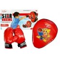 Lean Cars Rinkinys Boxing Gloves Shield Combat Sports