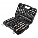 Neo Socket wrenches, 1/4", 1/2", CrV, in a set of 94 pcs.