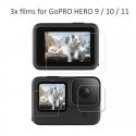 Mocco Premium Hydrogel Films for GoPro HERO 9 / 10 / 11 / 3pcs Mocco Premium Hydrogel Films for GoPro HERO 9 / 10 / 11 / 3pcs