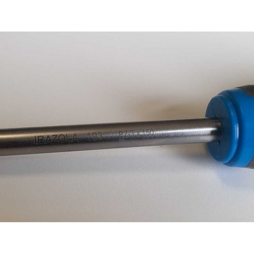 workshop screwdriver Pozidriv, size PZ3, Irazola - Bahco [193.003.150] – 3