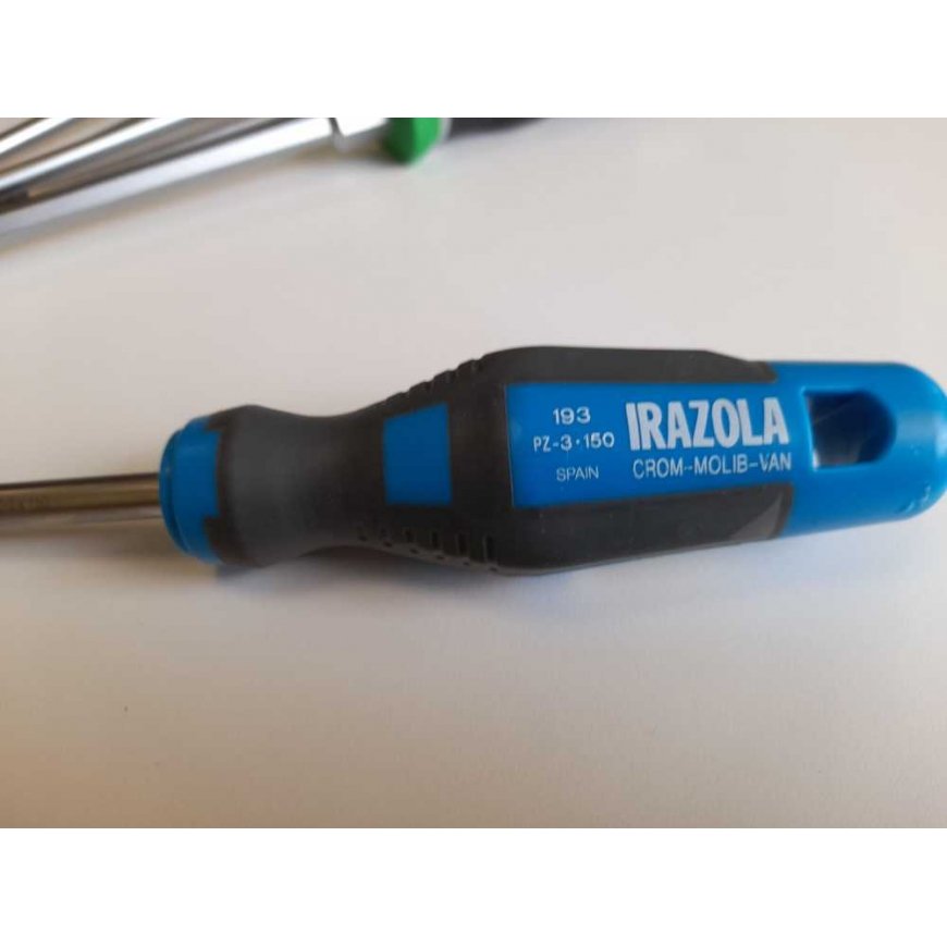 workshop screwdriver Pozidriv, size PZ3, Irazola - Bahco [193.003.150] – 4