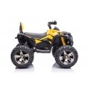 Lean Cars Electric four-wheeled car for children QLS-3288, yellow Lean Cars Electric four-wheeled car for children QLS-3288, yellow