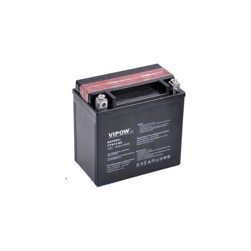 VIPOW Lead battery for motorcycles MC