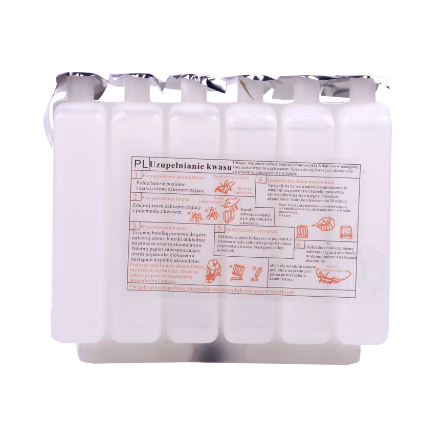 Lead battery for motorcycles MC VIPOW - 12V 12Ah – 5