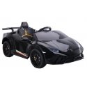 Lean Cars Elektromobilis vaikams Lamborghini Huracan, juodas Lean Cars Elektromobilis vaikams Lamborghini Huracan, juodas