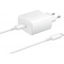 Samsung fast charger EP-TA845, USB-C, 45W white Samsung fast charger EP-TA845, USB-C, 45W white