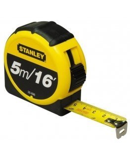 Stanley Tape Measure 5 m / 16 ft x 19 mm (30-696)