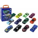 Lean Cars Friction Drive Vehicle Set 12 ELE Metal 1:64 Lean Cars Friction Drive Vehicle Set 12 ELE Metal 1:64