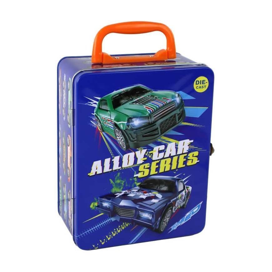 Lean Cars Friction Drive Vehicle Set 12 ELE Metal 1:64 – 4