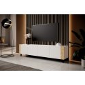 Cama RTV cabinet FARO 200x42x52 white matt + oak craft