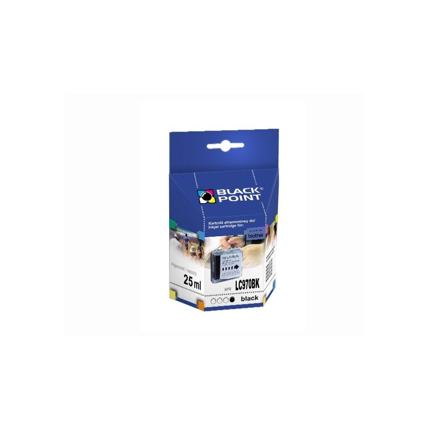 Black Point BPB980/985/1100CMYK mustekasetti 4 kpl Yhteensopiva Syaani, Magenta, Keltainen