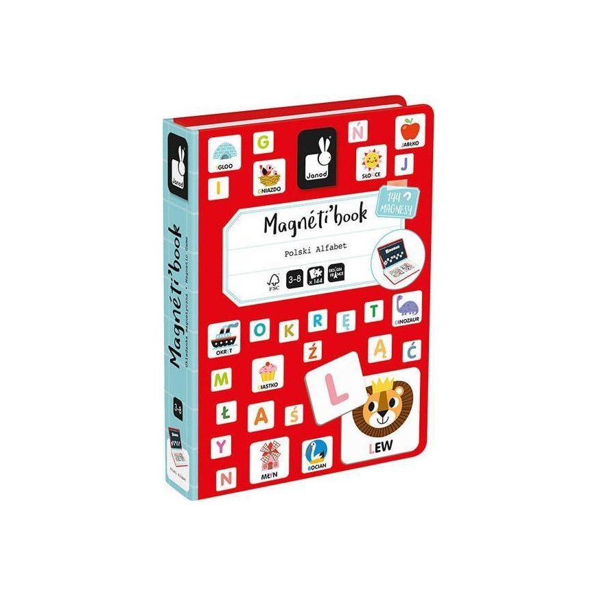 Janod Magnetibook Polish Alphabet