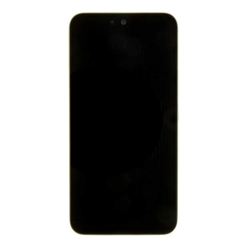 Case LCD screen + touch unit + front cover Samsung A546B Galaxy A54 5G Awesome Lime (replacement package)