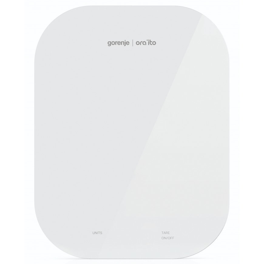 Gorenje KT10ORAW Balts Novietojams uz galda Taisnstūris Elektroniskie virtuves svari
