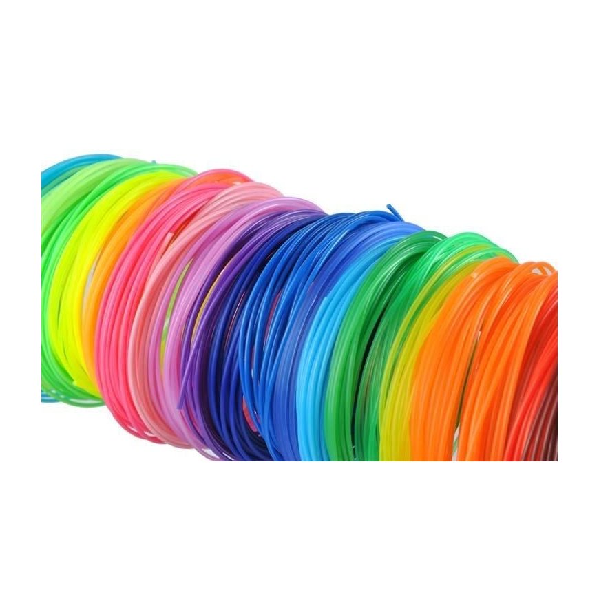 PLA 3D filaments - set 30pcs x 5m – 4