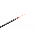 Cabletech Koaksialinis kabelis H155 varinis 50om, Ø5.4mm, juodas