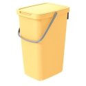 Prosperplast Dustbin SYSTEMA Q - light yellow 20l. Why?
