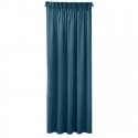 Eurofirany PIERRE CARDIN SIBEL Night curtain made of soft velvet, 260 g/m2, 140X270 cm, band / tunnel / hooks, color: dark blue Eurofirany PIERRE CARDIN SIBEL Night curtain made of soft velvet, 260 g/m2, 140X270 cm, band / tunnel / hooks, color: dark blue
