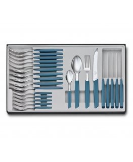 Victorinox Swiss Modern söögiriistade komplekt 24 tk Sinine