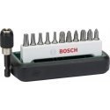 Bosch 12-CZĘŚCIOWY Rinkinys sukimo antgalių PH, PZ, TORX