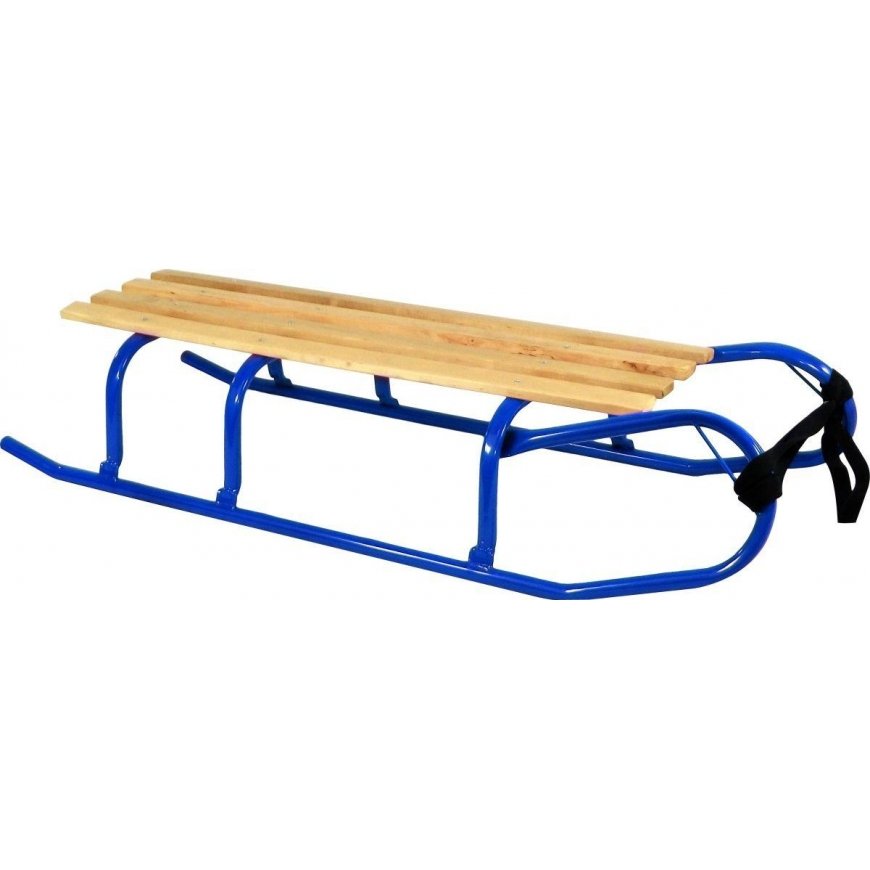 Enero Sleds METALOWE KULIGOWE 2 OSOBOWE NIEBIESKIE