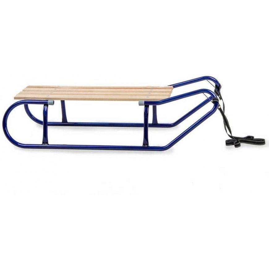 Enero Sleds METALOWE KULIGOWE 2 OSOBOWE NIEBIESKIE – 5