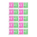 TelForceone Grūdintas stiklas 2,5D, skirtas Samsung Galaxy M02 / M02S / A20S / A03 / A03s / A02 / A02S / A70 / A70S / Realme C55