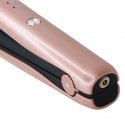 Osom Professional Rechargeable hair straightener Osom Cordless Hair straightening tongs Champagne Gold, gold color, wireless Osom Professional Rechargeable hair straightener Osom Cordless Hair straightening tongs Champagne Gold, gold color, wireless