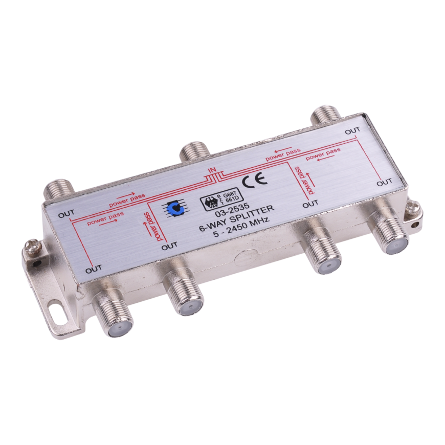 Cabletech Splitter 6 TV antenna splitter – 2