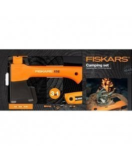 FISKARS AX AX X5 - XXS + KNIFE + SAW