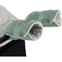 Petite&Mars Jasie - glove/stroller clutch | Pale Eucalyptus Petite&Mars Jasie - glove/stroller clutch | Pale Eucalyptus