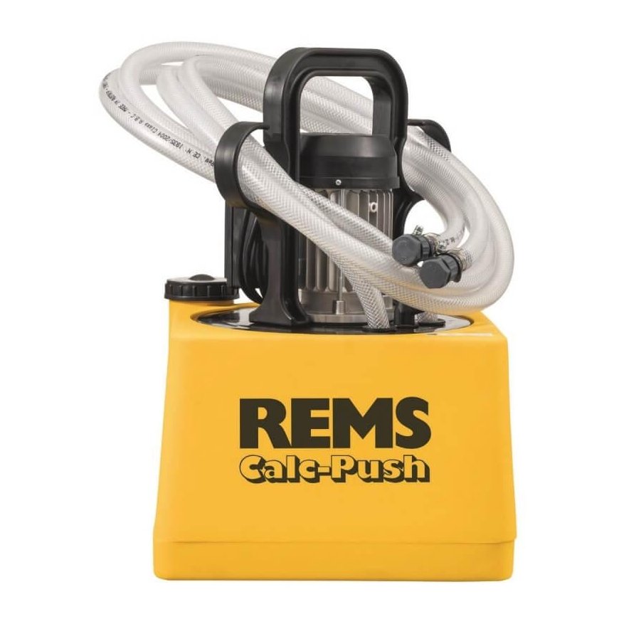 REMS Calc-Push descaling device