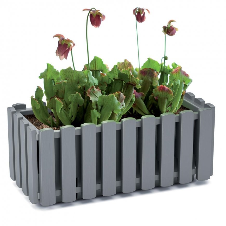 Prosperplast Boardee Fencycase DDEF600 balcony box white – 2