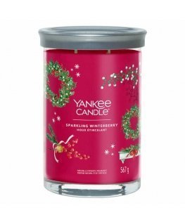 Yankee Candle Signature Sparkling Winterberry Tumbler 567g