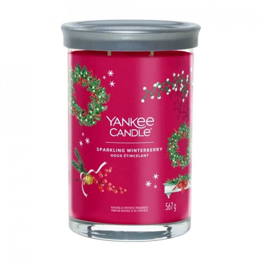 Yankee Candle Signature Sparkling Winterberry Tumbler 567g – 2
