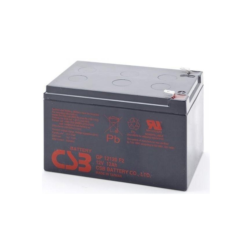 CSB battery GP12120F2 12V 12Ah – 2